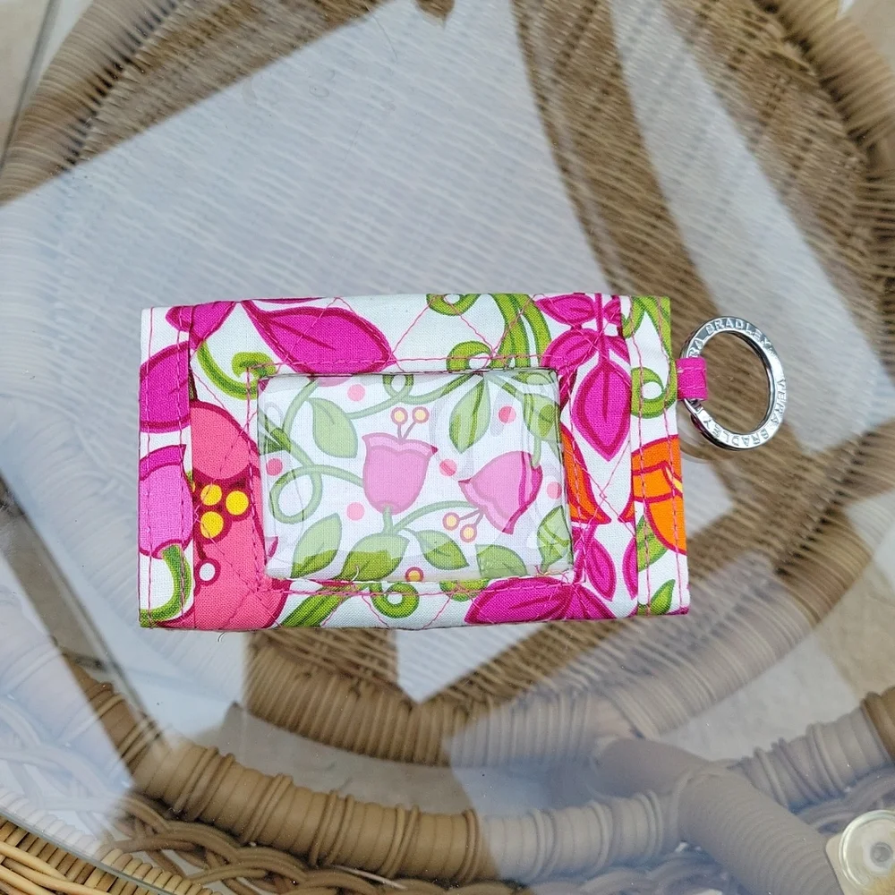 Vera Bradley Lilli Bell small wallet with keychain